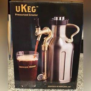 Brand new 64-oz Stainless Steel Ukeg - Keg